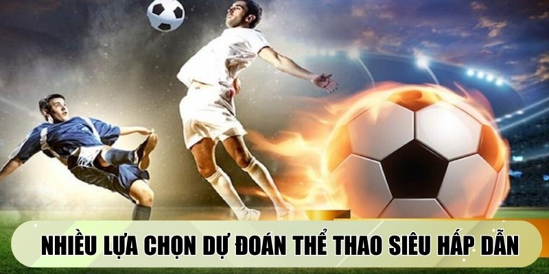 Người chơi có nhiều lựa chọn dự đoán thể thao siêu hấp dẫn
